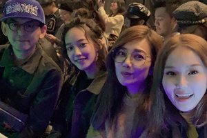 梁静茹现身蔡依林演唱会婚变后心态似恢复