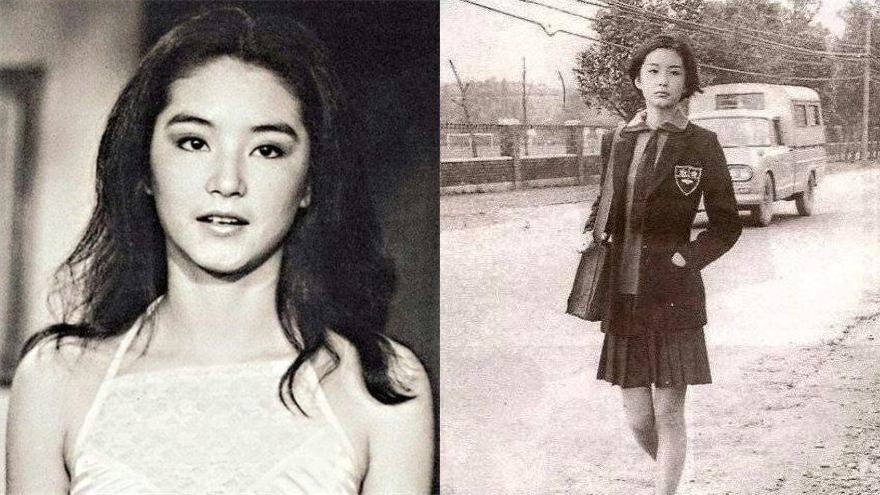 林青霞19岁《窗外》剧照走红日本 学生妹造型气质清纯