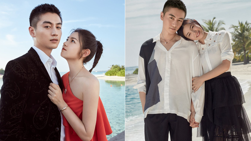 陈晓陈妍希甜蜜合体撒狗粮 高颜值夫妇十指相扣甜甜哒