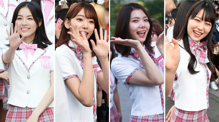 日韩美女对决!《Produce48》樱花妹泡菜妹颜值比拼