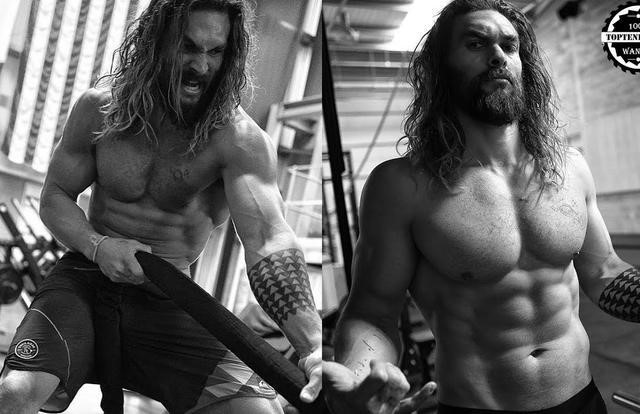 “海王”这一身腱子肉很是惊人。