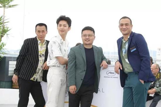 戛纳电影节一种关注单元《地球最后的夜晚》，毕赣导演，黄觉、李鸿其、陈永忠亮相