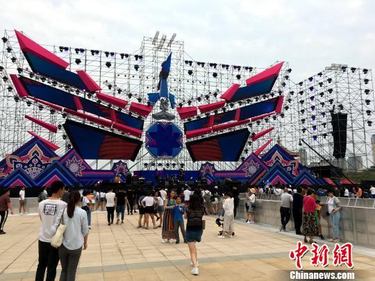 2018彩鹭音乐节30日在厦门集美举办。 杨伏山 摄