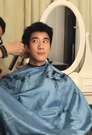 王力宏剪发