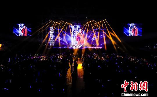 　　图为：孙楠世界巡演杭州站。活动方供图