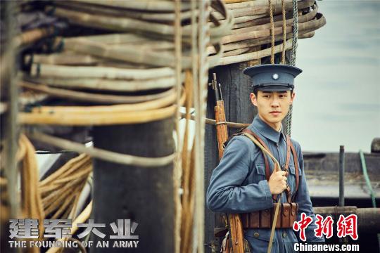 图为：刘昊然在《建军大业》中剧照。&nbsp;剧方供图