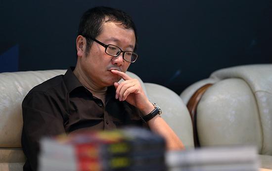 刘慈欣 视觉中国 资料图