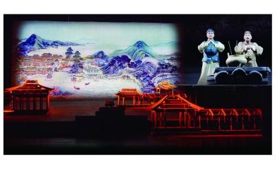 王继世、赵岭（左）饰演的雷氏父子