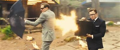 雨伞和手提箱攻守兼备，非常适合协同作战。