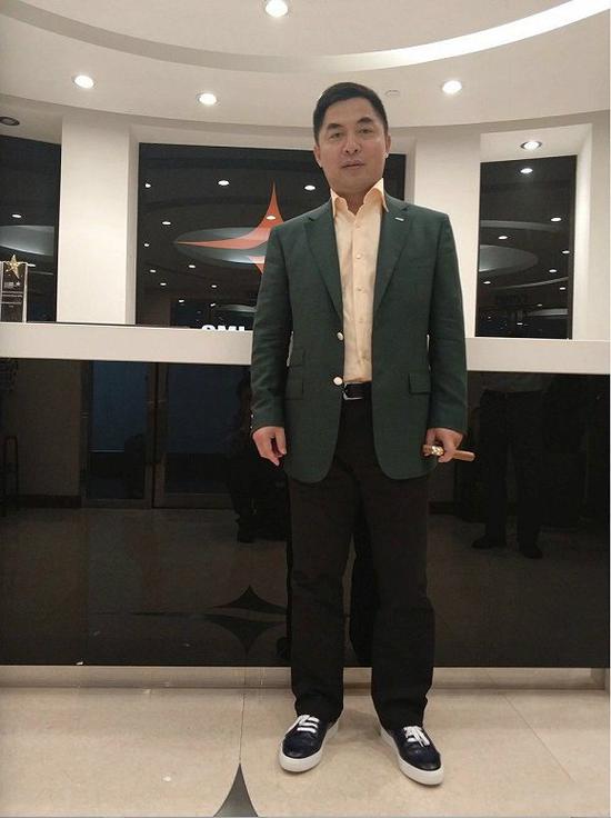 星美实际控制人覃辉 图片来源:等深线