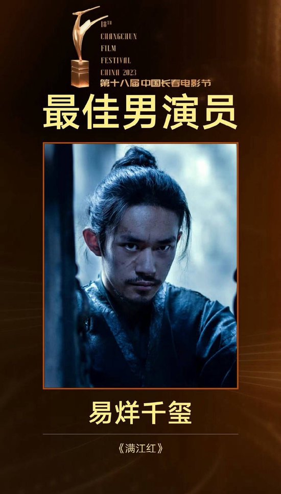 易烊千玺倪妮获长春电影节金鹿奖最佳男女演员奖封面图