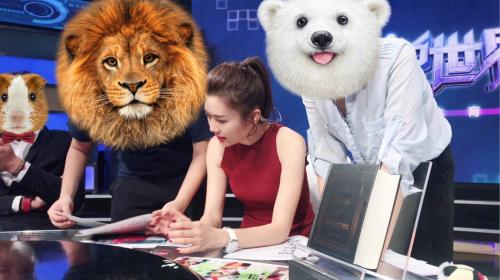 劉語熙與神祕嘉賓錄製節目現場。劉語熙工作室供圖
