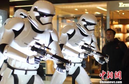 资料图:星战系列对中国年轻观众而言还比较陌生。泱波 摄