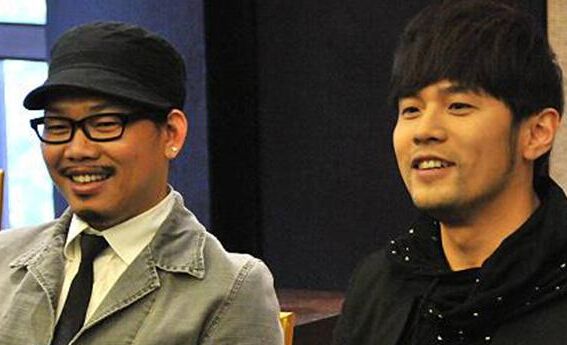 方文山与周杰伦合照