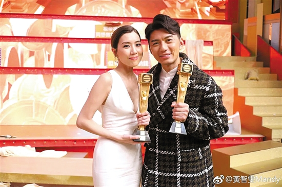 袁伟豪黄智雯已成为新加坡和马来西亚的TVB双料视帝视后