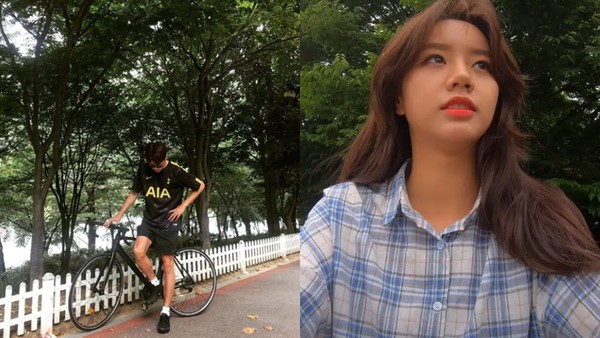 ▲柳俊烈和惠利约会被发现。(图/翻摄自柳俊烈IG、惠利YouTube)