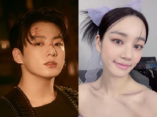 田柾國、李侑菲
