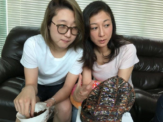 吴绮莉母女(资料图)