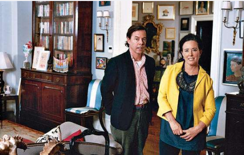 Kate Spade与其丈夫Andy Spade