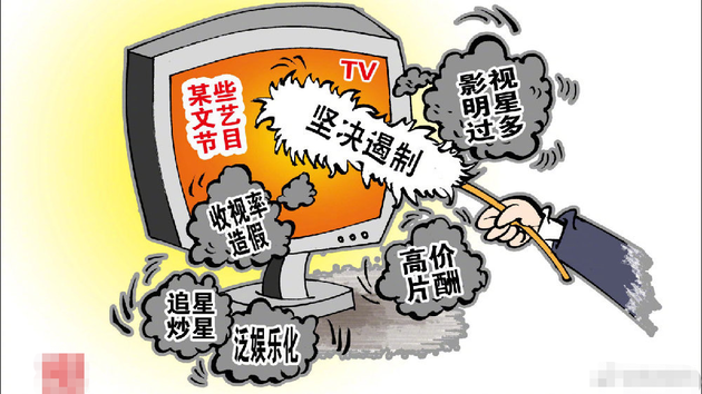 广电总局:对高价片酬、收视率造伪等题目添大惩戒
