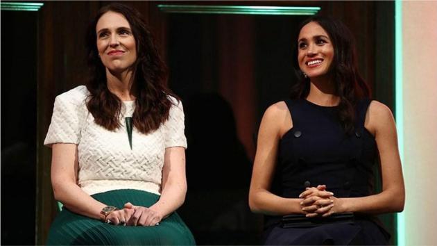 梅根王妃会晤新西兰总理雅信达阿德恩