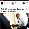 Bill Cosby被判入狱3-10年