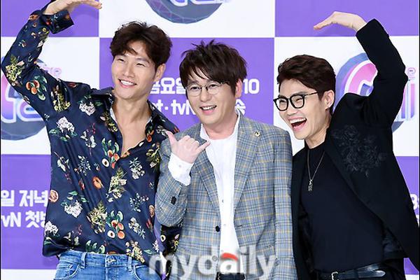 组图:韩国新综《The call》发布会 金钟国等出席