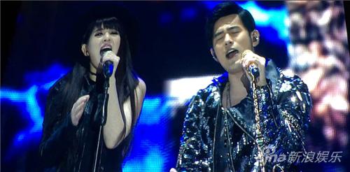 贝贝 周杰伦同台 