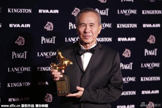 侯孝贤获得最佳导演奖，也获封年度杰出电影工作者。