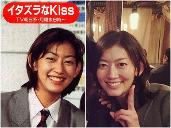 佐藤蓝子19岁出演《一吻定情》,现在38岁了容貌未变