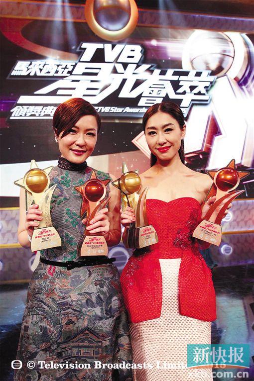 田蕊妮、胡定欣一同封大马视后