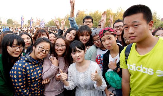 民谣校园行现场