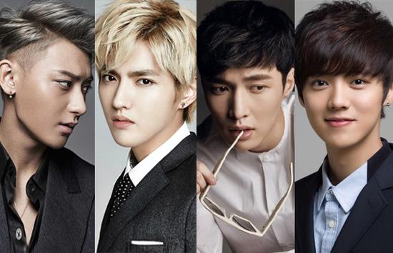 exo cd サイン　付き　呉亦凡　鹿晗　张艺兴　黄子韜 鹿晗吴亦凡黄子韬张艺兴