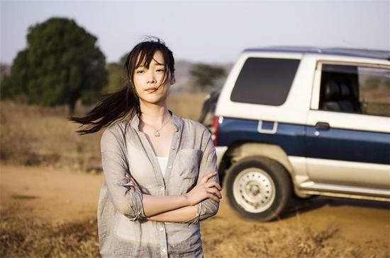 刘灵子去南非旅行