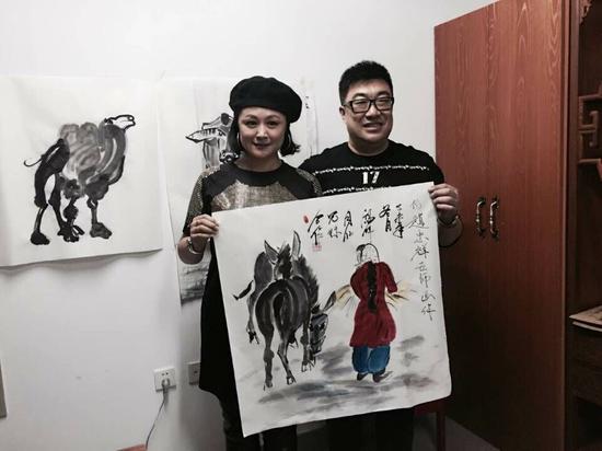 于月仙要拜师赵忠祥 学节目主持和绘画