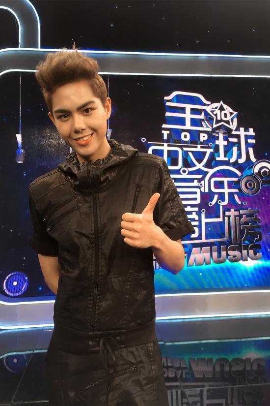 孙子涵“榜上榜”节目现场