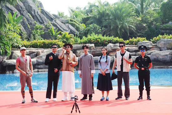 跑男3穿越民国街头 李晨上演名牌大混战|李晨|