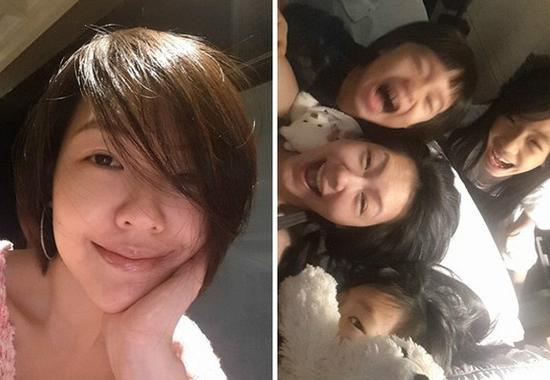 小S与3个女儿