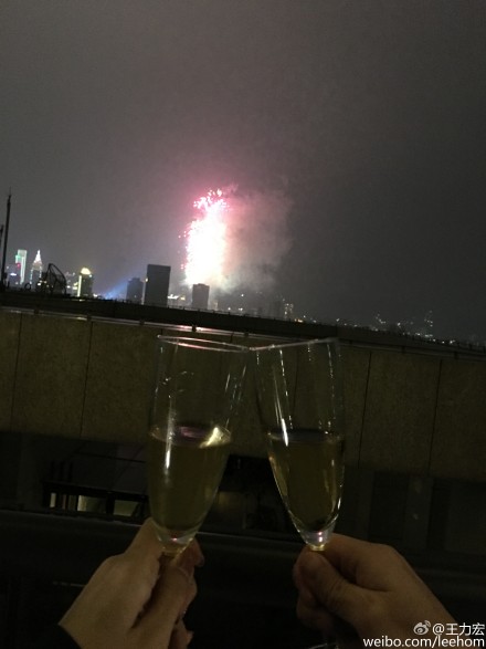 王力宏微博配图