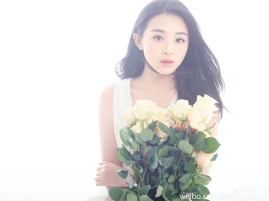 张含韵人比花娇