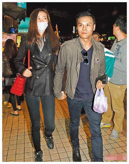 熊黛林(左)和郭可颂(右)无惧身高,感情稳定