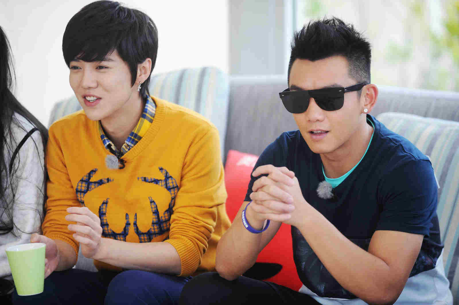 “豹鹿”组合帅气亮相