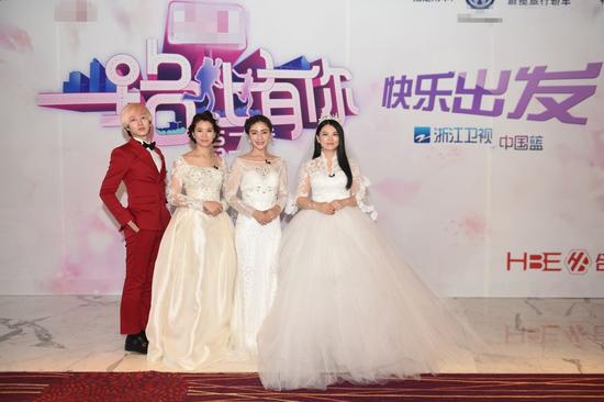 袁胡可李湘穿婚