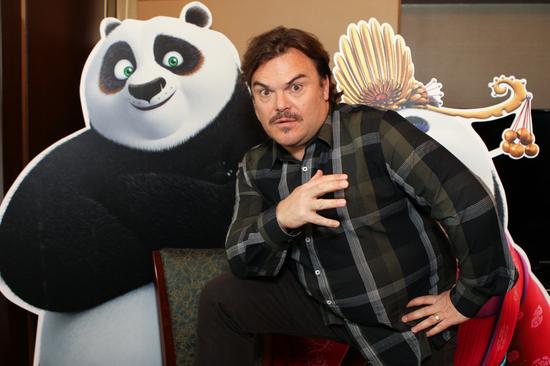 杰克-布莱克:想用全世界语言配音功夫熊猫 - 粉丝网星闻