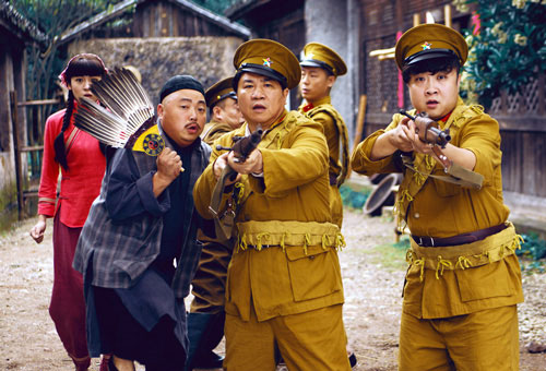 《抗战到底》全国首播 刘流傻儿形象再续|刘流|吴连生|乔杉_新浪娱乐_新浪网