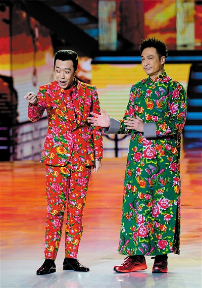 吴镇宇将与李菁合作表演相声