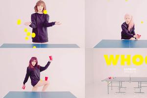 韩女团Rainbow演绎火辣下衣失踪Look