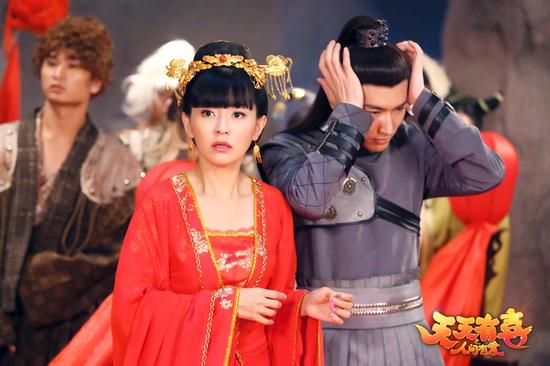 《天天2》穆婷婷红妆待嫁 小三组团抢亲|穆婷婷|刘庭羽|陆昱霖_新浪