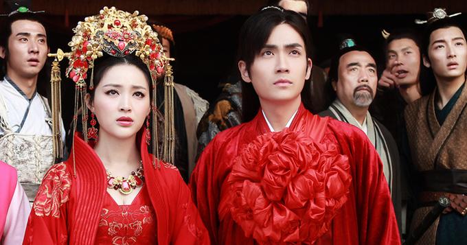 组图：《新萧十一郎》曝朱一龙甘婷婷婚礼喜照