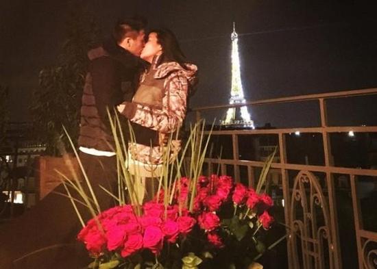 何猷君与女友Kimmy